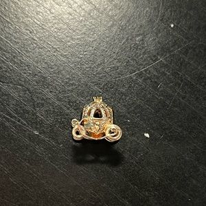 PANDORA cinderellas coach rose gold charm